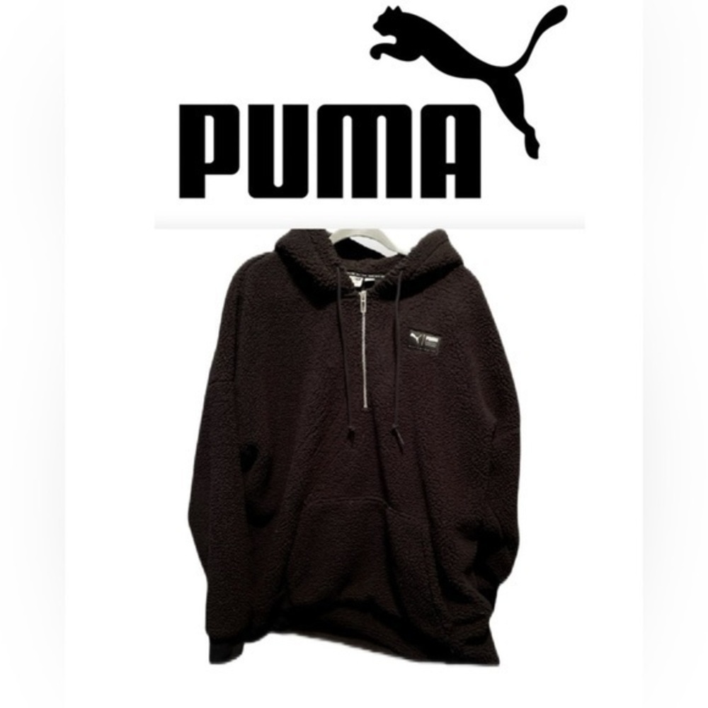 Men’s PUMA Downtown Sherpa Half Zip Top XL​